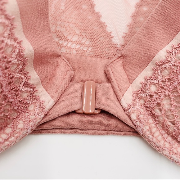 Victoria’s Secret Pink Lace Racerback Demi Bra 34B - Picture 6 of 10